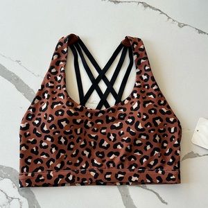 Fabletics Leopard Sports Bra